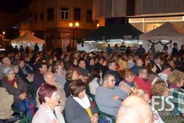 Actuación del humorista Maestro Florido (Foto Francisco Javier Santana)
